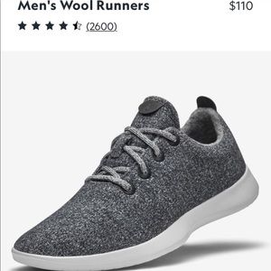 Allbirds Mens 11 Wool Runners